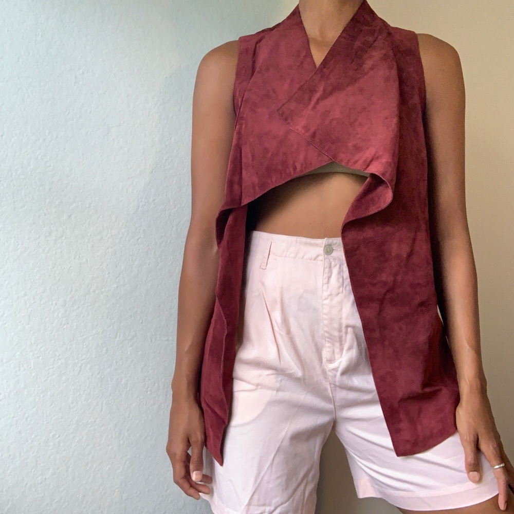 Suede Vest - image 4